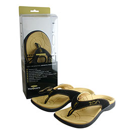 Zori slippers Beige/Zwart